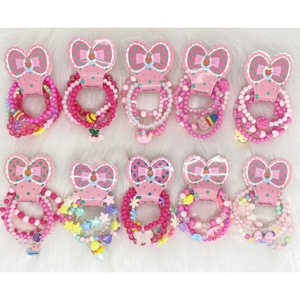 Kit 12/24/48 Unidades pulseiras lindas de miçanga