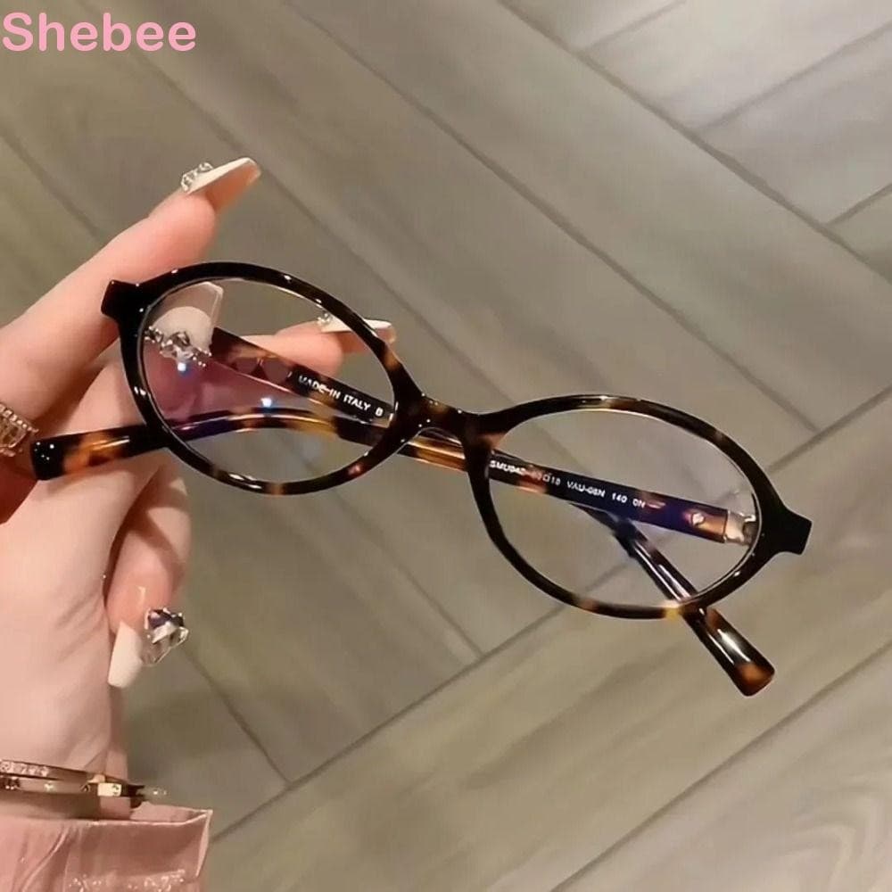 Óculos Anti-Luz Azul LUCKY-SHEBEE , Redondos De Proteção Ocular Com Bloqueio De Computador Y2K