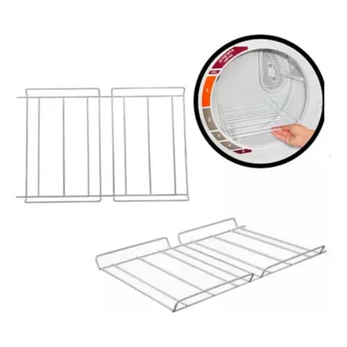 Grade Porta Tênis Secadora Roupa Compatível Com Brstmp Ative