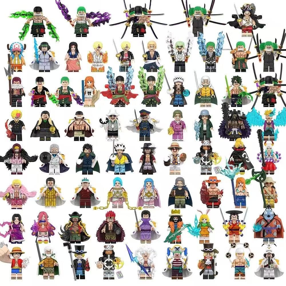 Anime Action Figures DY658-DY661 XH2091 Blocos De Construção Coleção Brinquedos Para Crianca