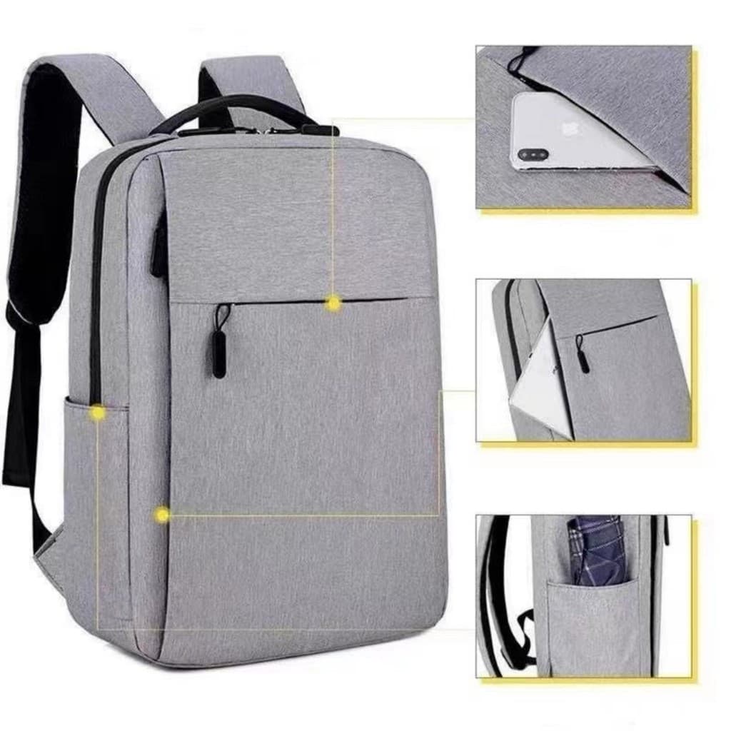 Mochila masculina Para Notebook Moda 18l 15.6 Polegadas Fone de ouvido e USB 8811 yobel