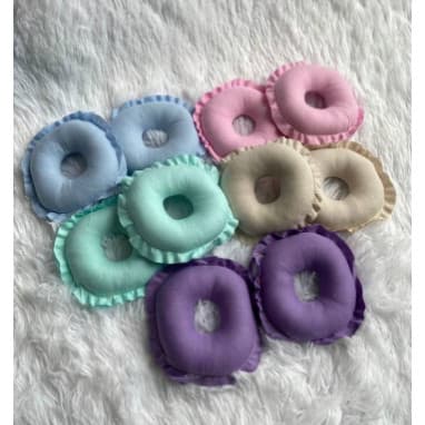 Kit 4 rosquinhas amamentação algodão proteção para seios