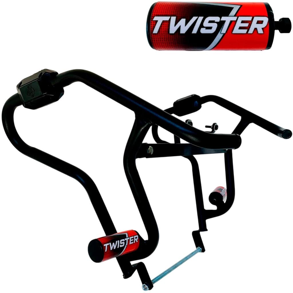 Cb 300F Modelo 2025 Protetor Carenagem Motor Tanque Vermelho Twister Mata Cachorro com Pedal Slider Moto