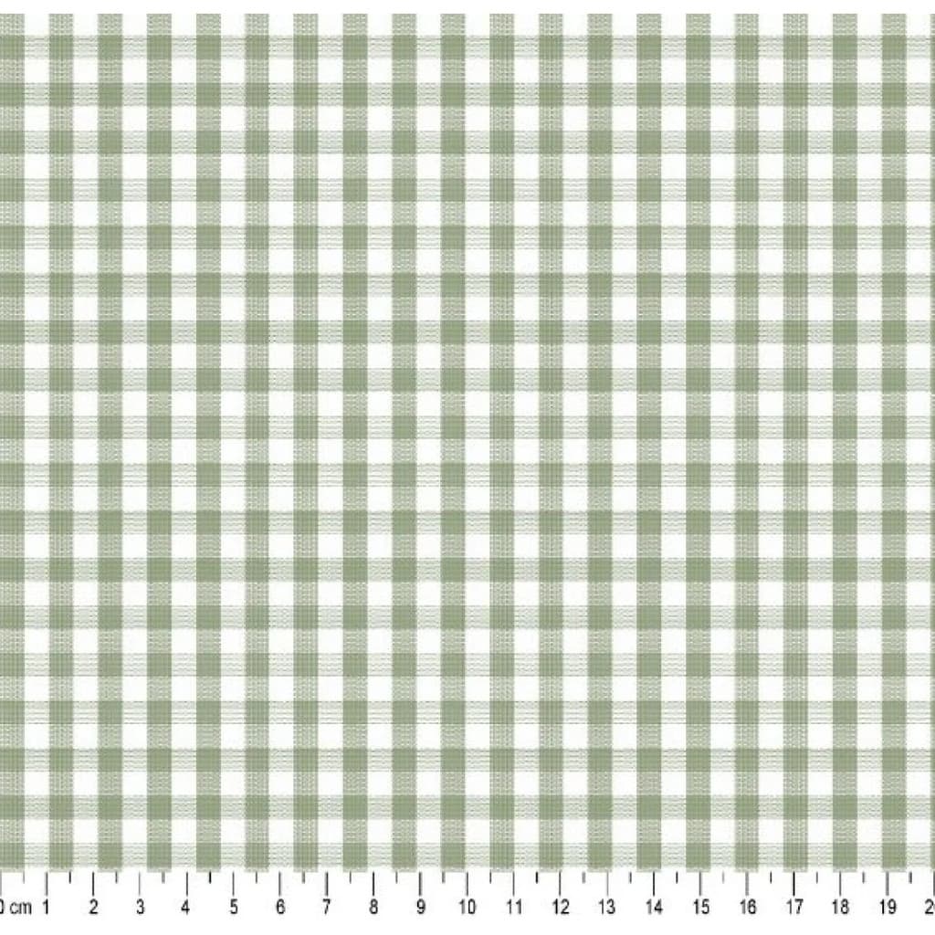 Tecido Tricoline Fio Tinto Xadrez Verde Nalva 1134, 50x150cm Tecidos Caldeira