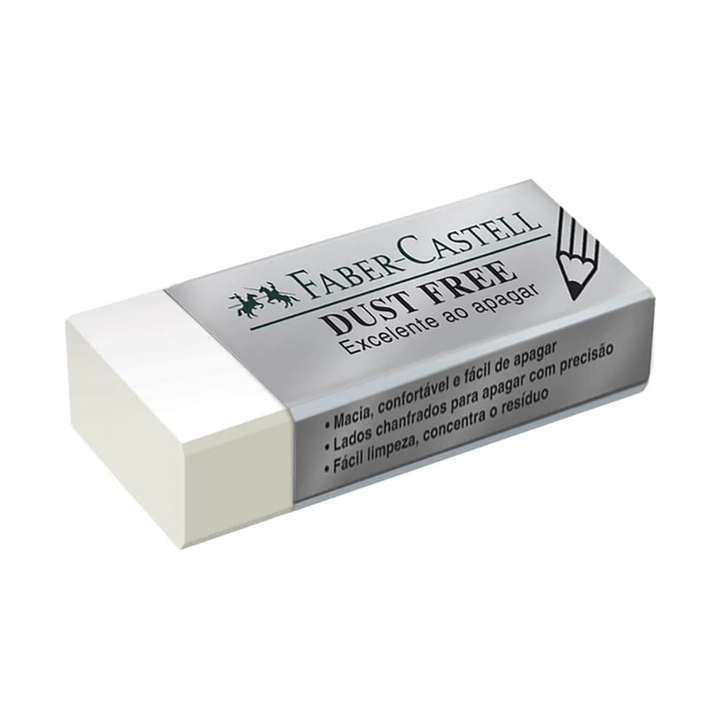 Borracha branca técnica Pequena Dust Free Faber Castell