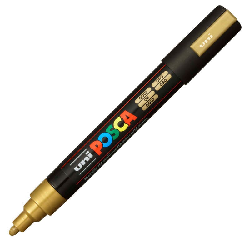 Caneta Posca PC-5M Ouro Uni-Ball