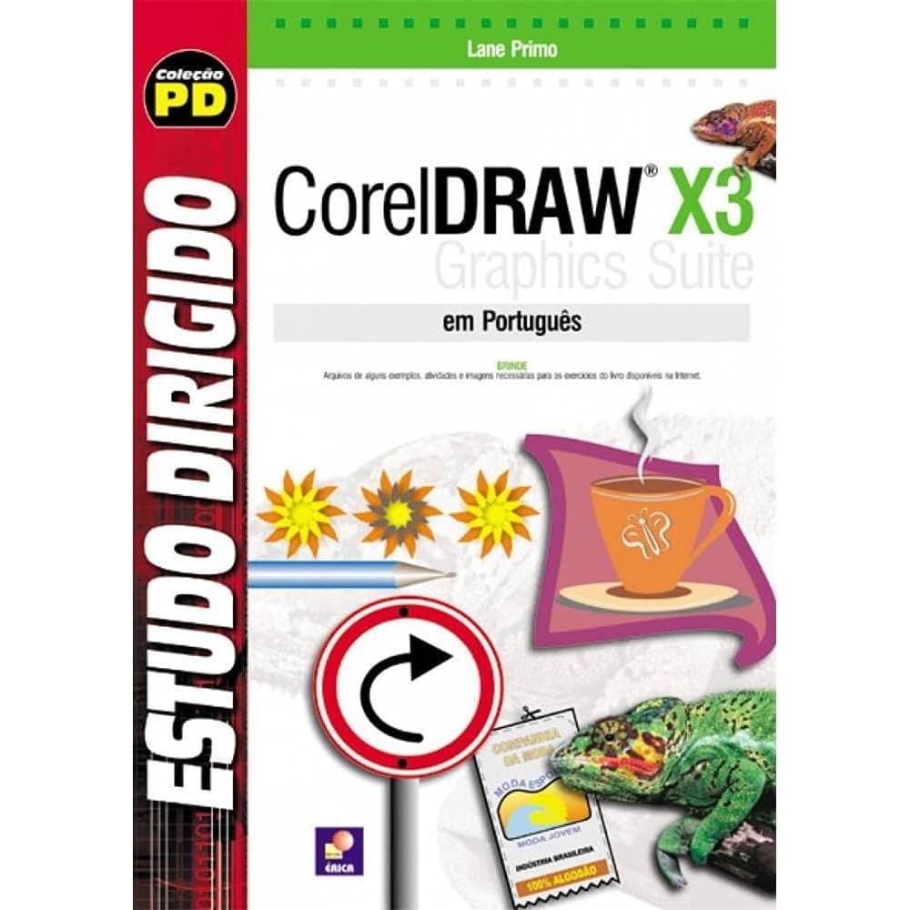 estudo dirigido corelDRAW X3 autor lane primo