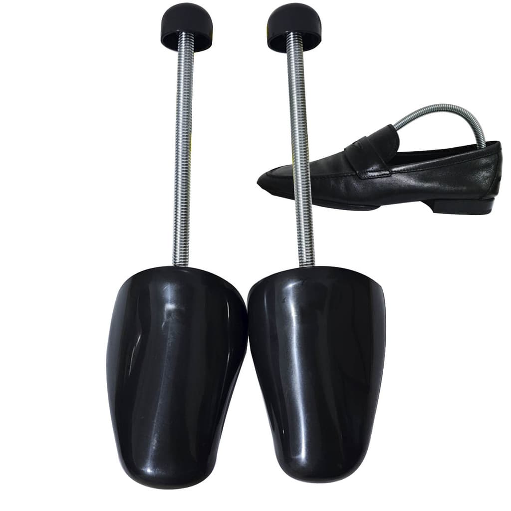 Modelador de sapatos preto evitar amassos e trincas