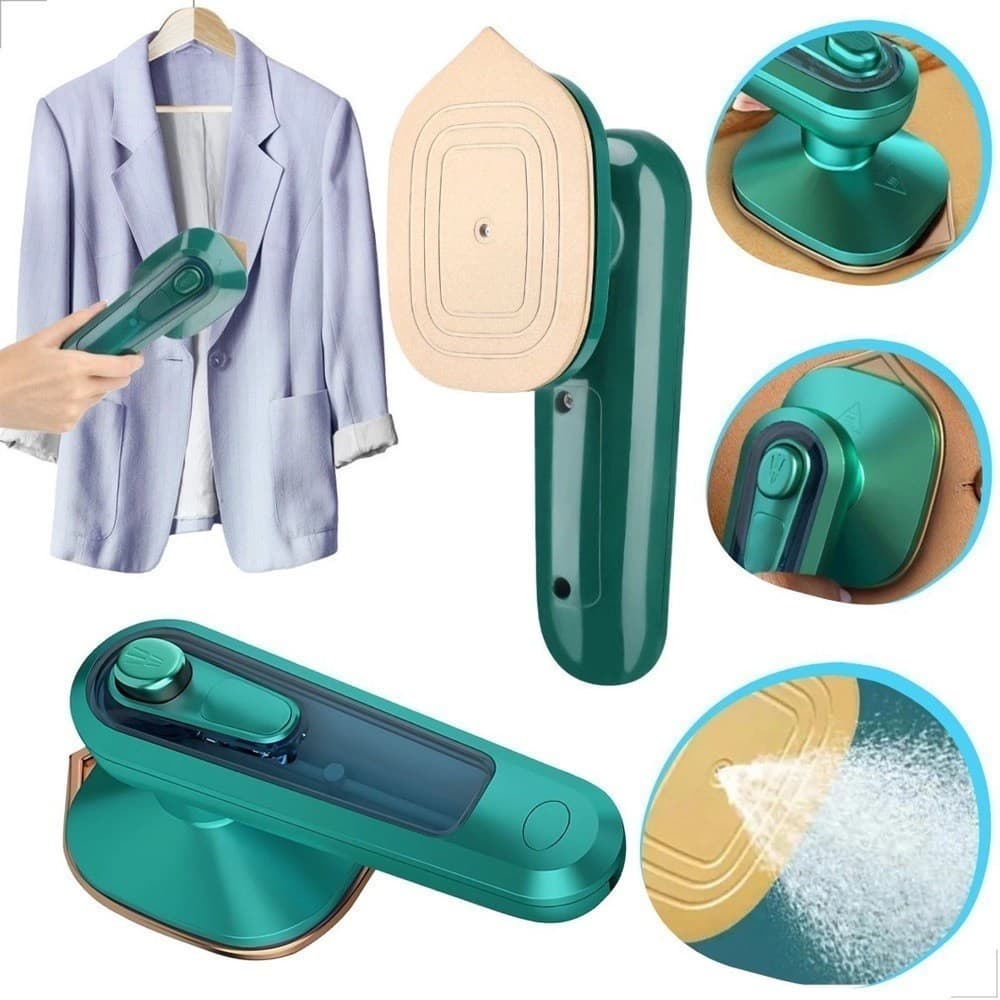 Mini Ferro De Passar Roupa a vapor Portátil Cabe Na Mala Bolsa Viagem