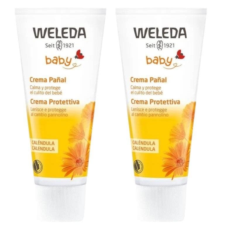 2Un Weleda Baby Calêndula Creme P/ Assaduras 30ml Cada