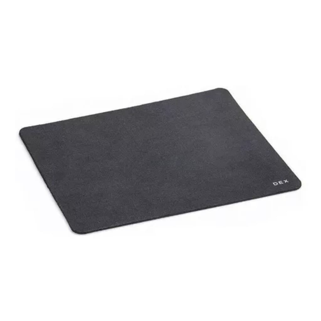 Mouse Pad Gamer Dex 63192 180mm x 220mm Preto Superfície de Tecido e Base de Borracha Antiderrapante