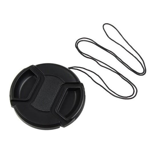 Tampa Frontal De Lente Objetiva 49 52 55 58 62 67 72 77 82mm