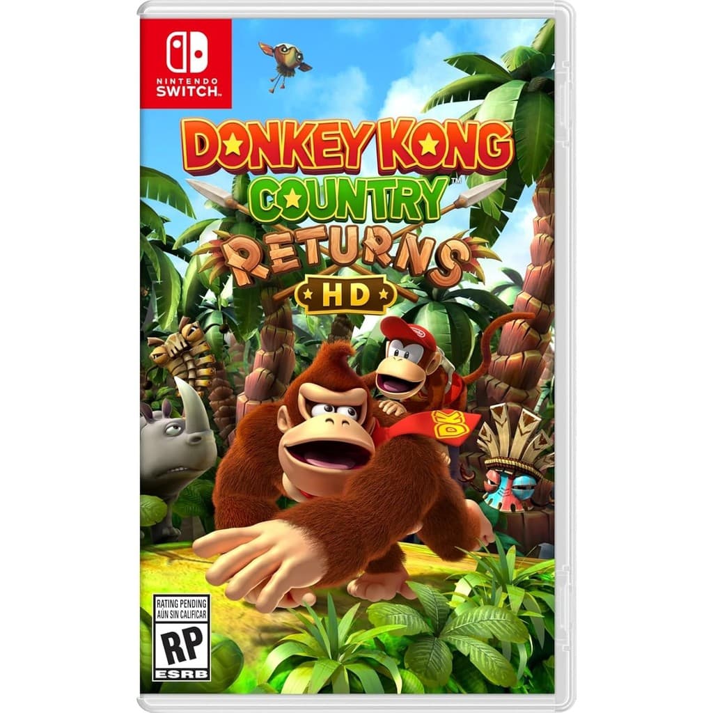 Donkey Kong Country Returns HD Switch BR Midia Fisica