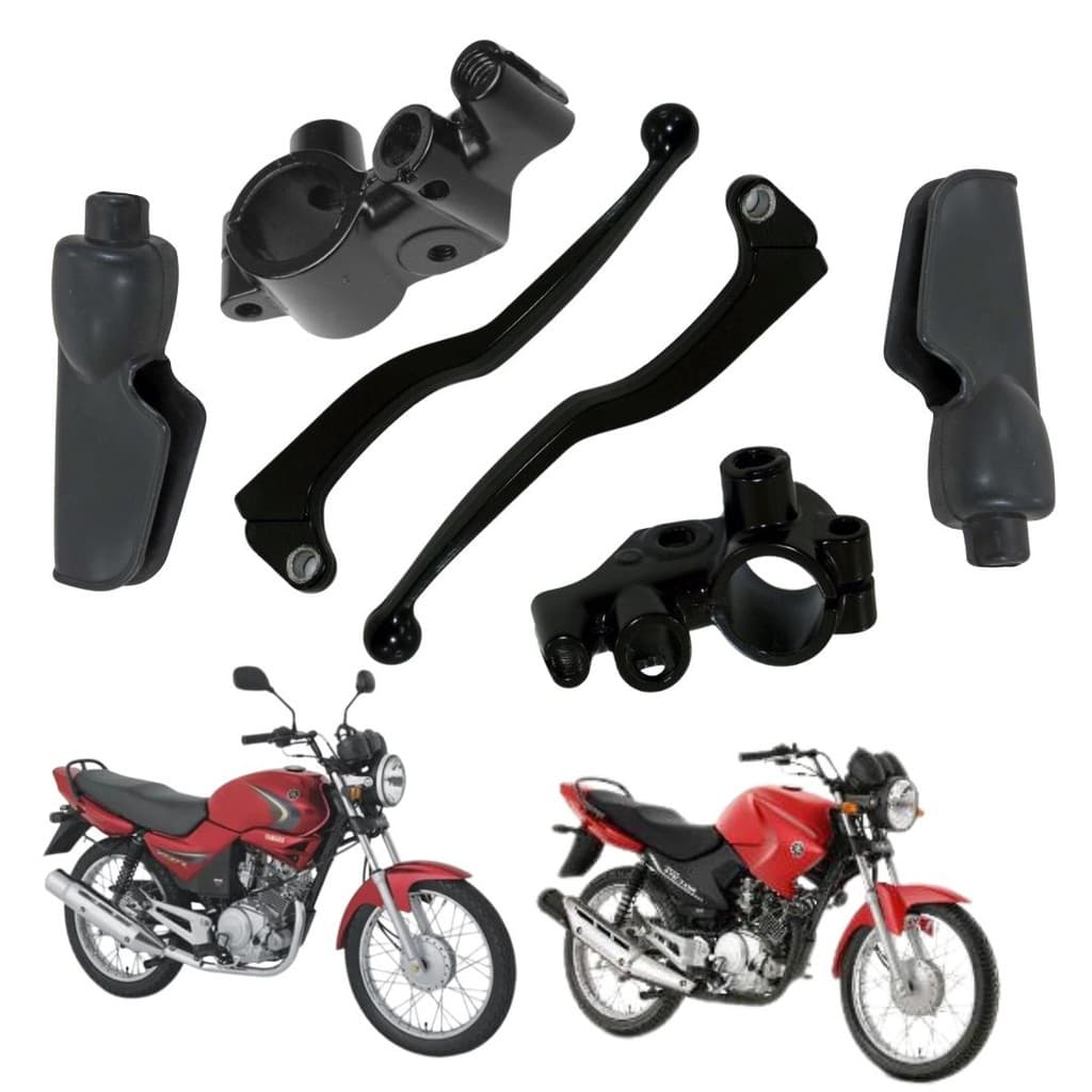 Manete manicoto Direito Embreagem Ybr -Factor 125 Preto Tambor