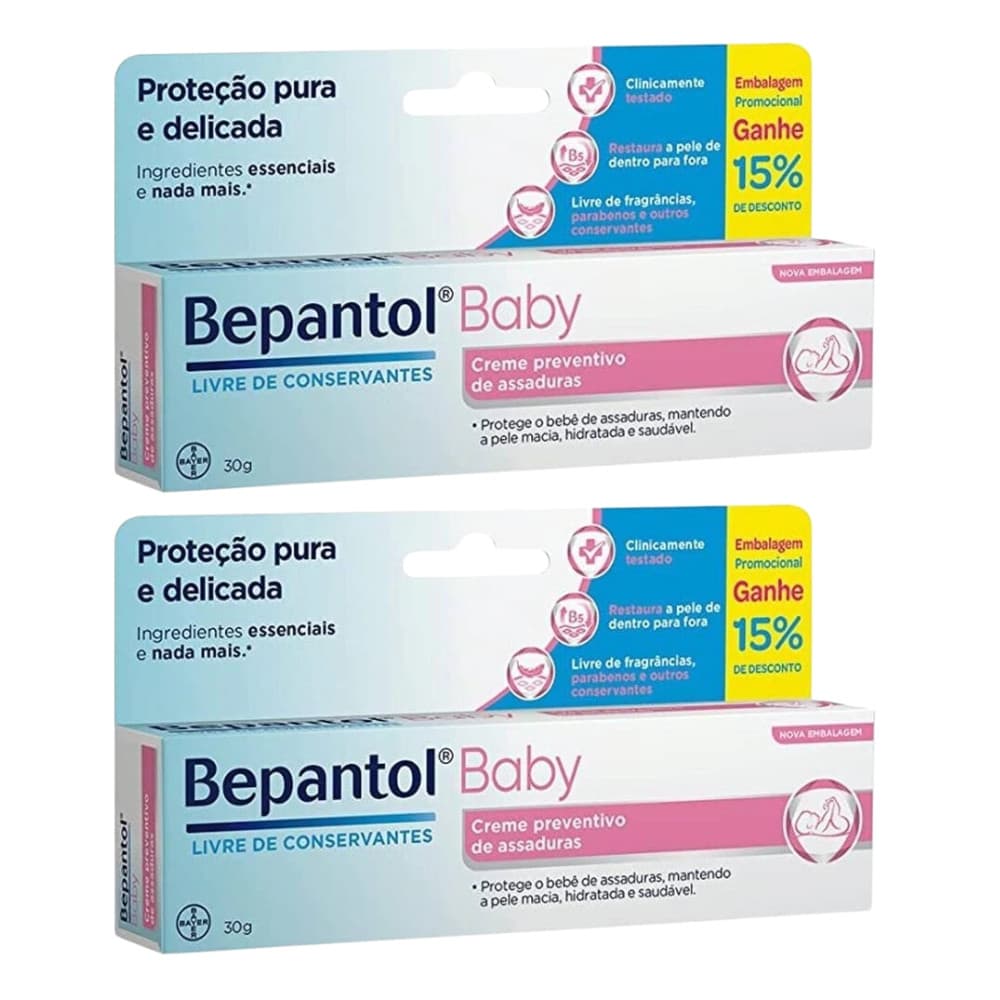 Creme Pomada de Assadura Bepantol Proteção Delicada 30gr