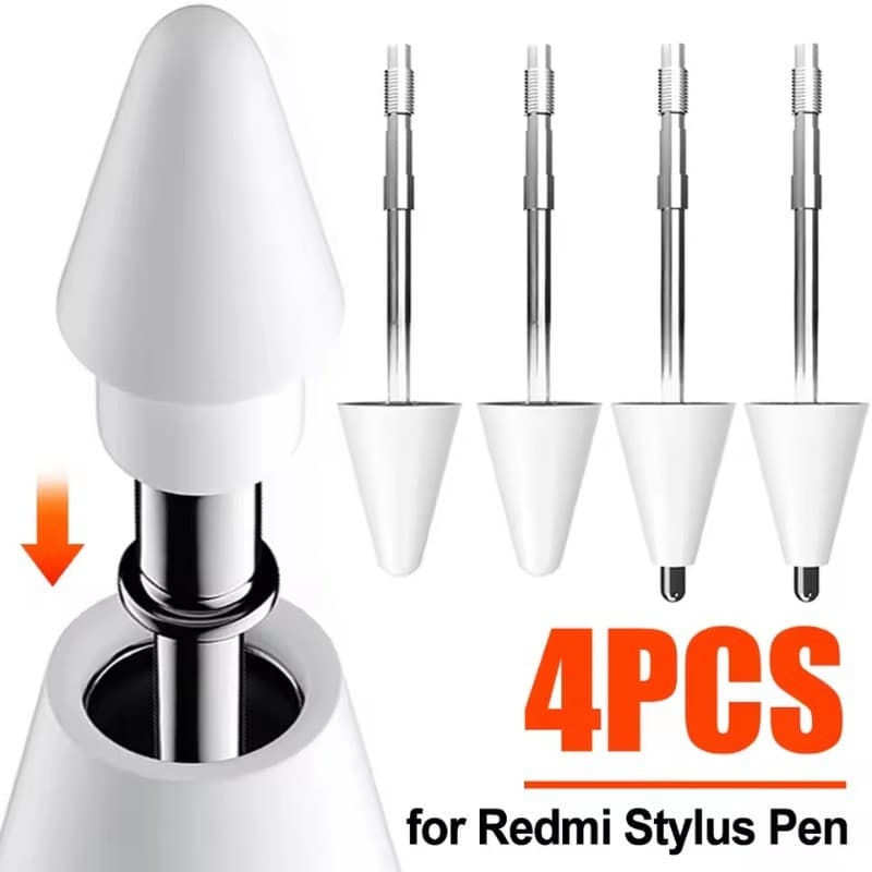 4 Unidades Para Xiaomi Redmi Inspiration Stylus Nibs-Substituição De Ponta De Caneta-Lápis Tablet De Desenho E Escrita-R