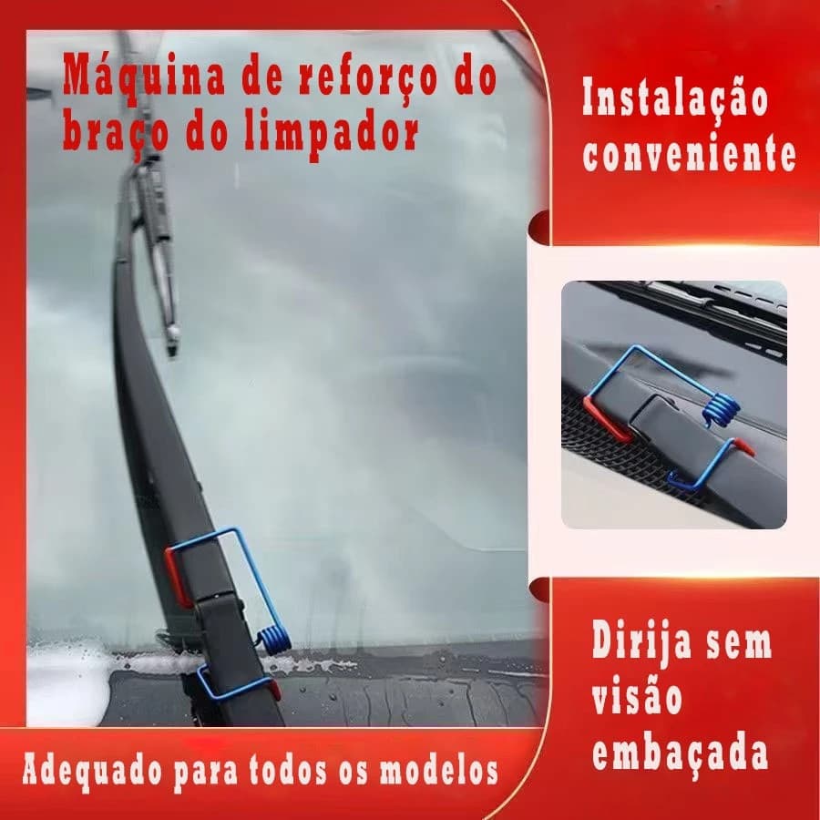Mola Auxiliar Universal Do Impulsionador Braço Limpador De Pára-Brisa Carro