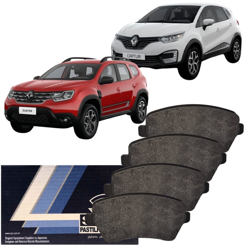 Pastilha Freio Dianteiro S.y.l Renault Captur, Duster, Zoe