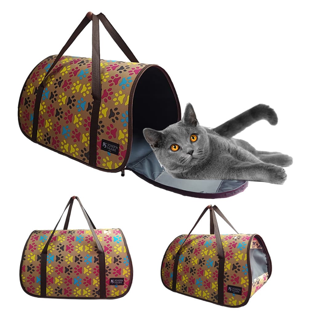 Bolsa Mala Casinha Mochila Para Transporte de Pet Cães e Gatos Desmontavel rf03-3