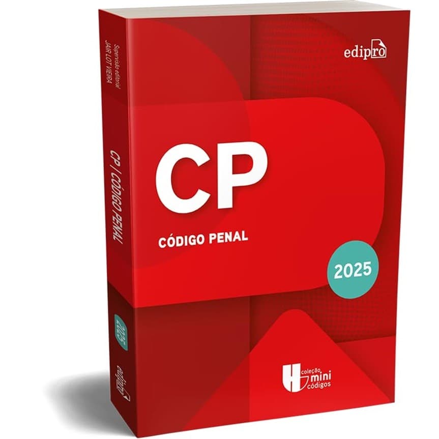 Código Penal De bolso 2026 Editora Edipro - Atualizado até dezembro de 2026