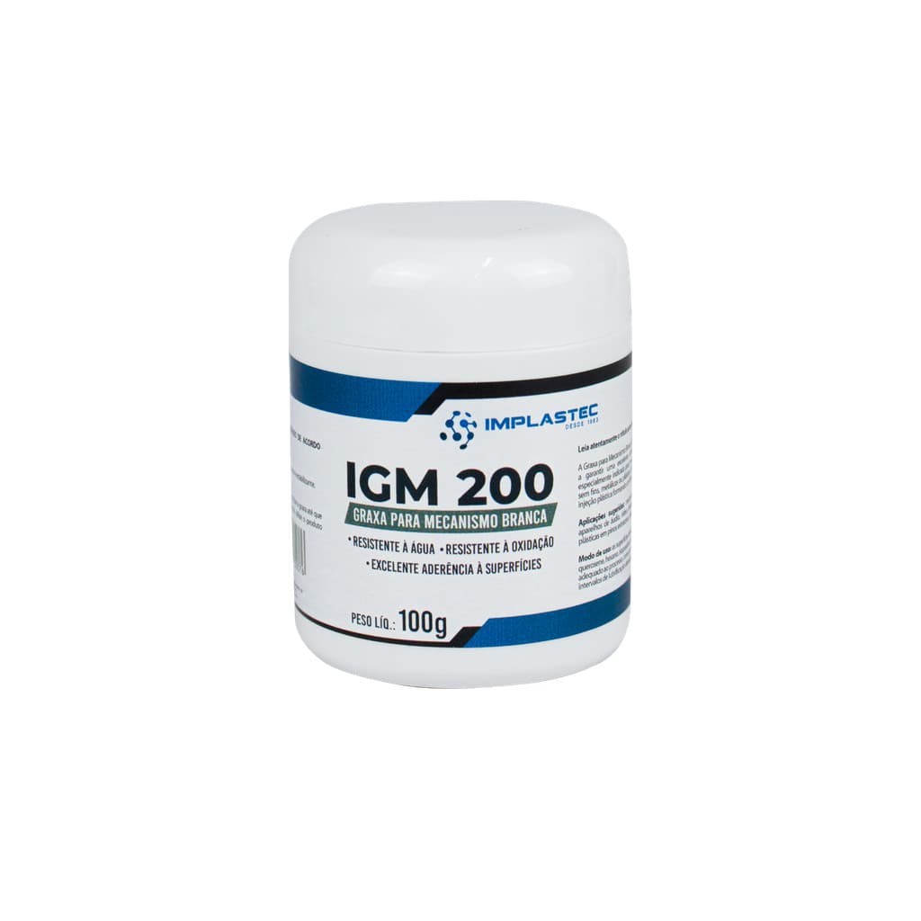 Graxa para Mecanismo Branca IMPLASTEC - 100g