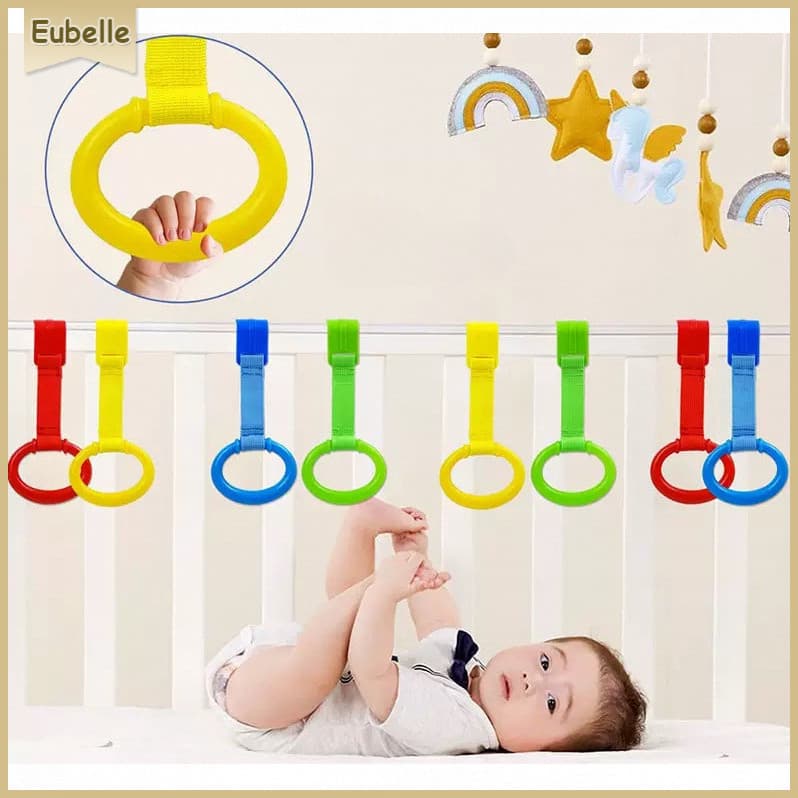 Anel De Tração Para Cercadinho Cama De Puxar Bebê Anel De Puxar Em Pé-Para Treinamento De Caminhada