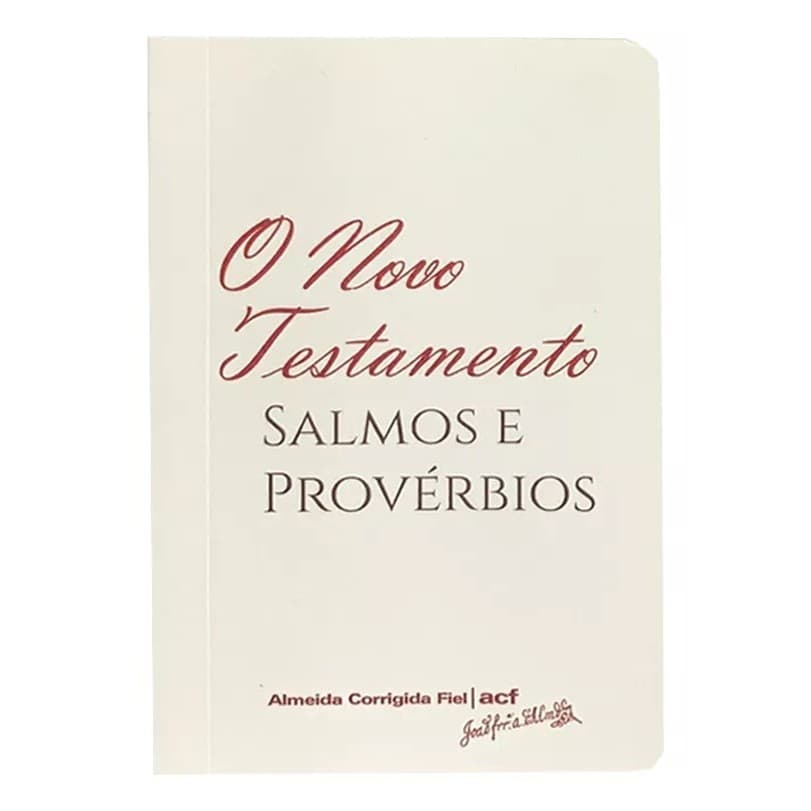 Novo Testamento de Bolso | ACF | Salmos e Provérbios | Branco