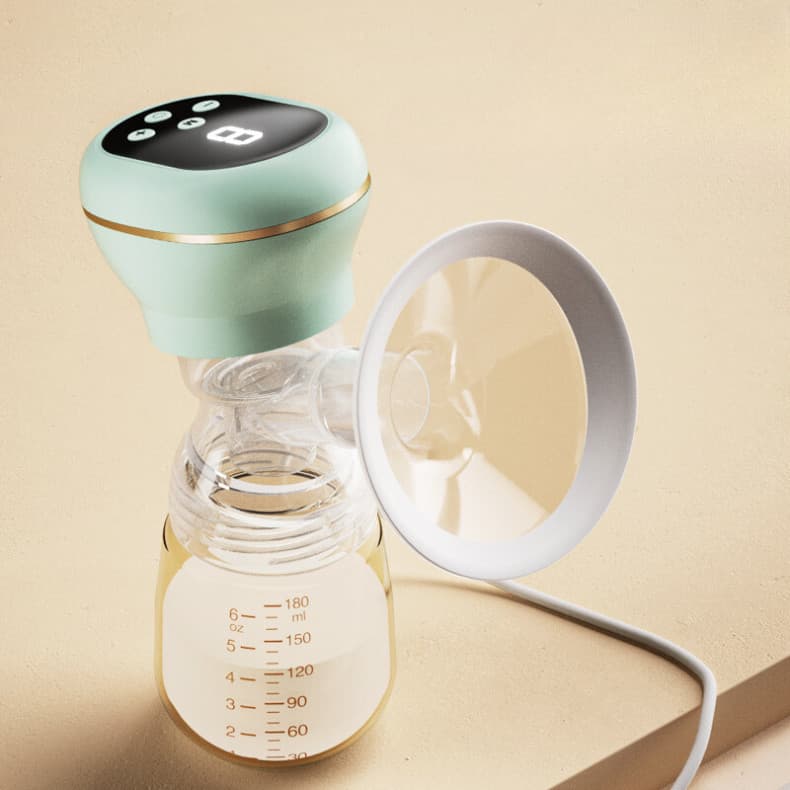 Bomba De Leite Elétrica Portátil De Alta Sucção, Ferramenta De Bomba De Tirar Leite Eficiente
