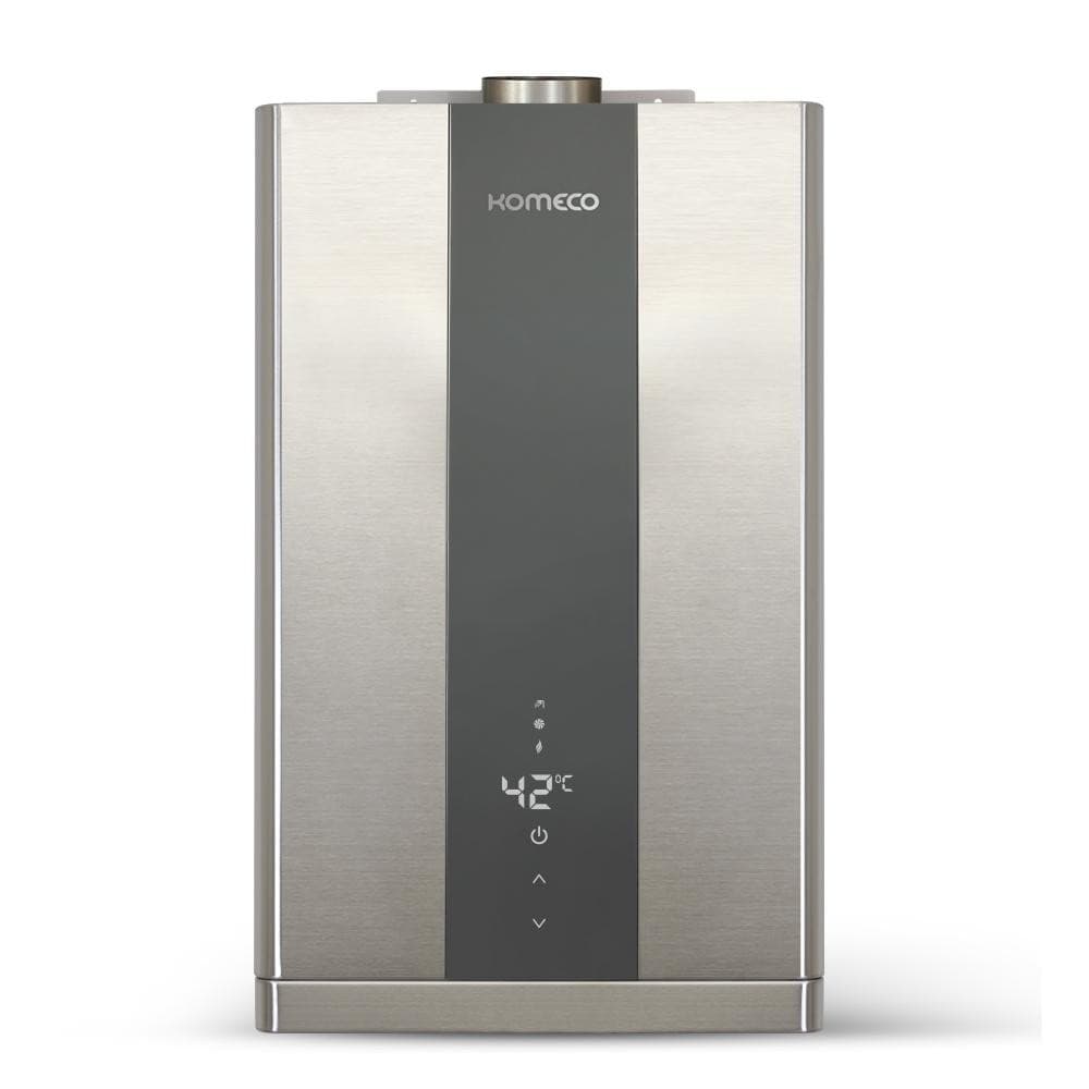 Aquecedor de Água a Gás GLP Komeco Cinza KO 16DI Digital Bivolt