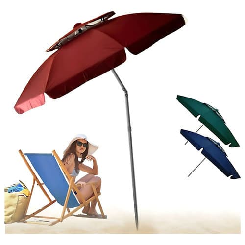 Guarda-sol Para  Churrasco Praia  Alumínio Articulado  2,40