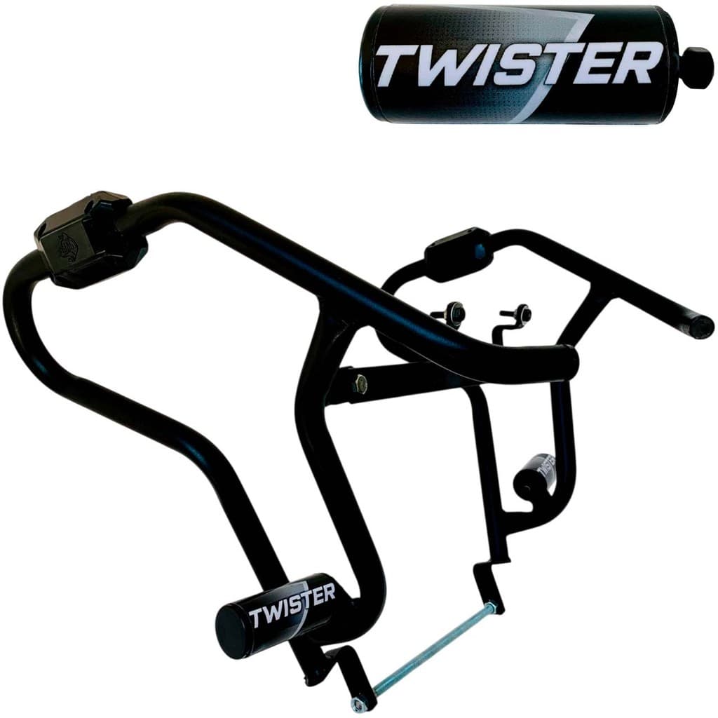 Cb 300F Modelo 2025 Protetor Carenagem Motor Tanque Preto Twister Mata Cachorro com Pedal Slider Moto