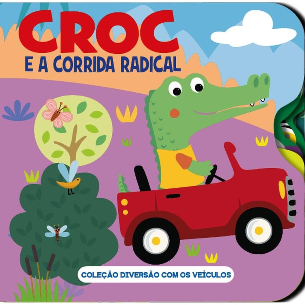 Coleção Diversão Com os Veículos - Croc e a Corrida Radical