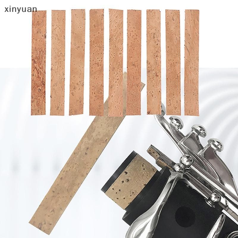 xiny 10 Peças Clarinete Cortiça Saxofones Pescoço Folhas De Junta De Para Instrumentos Musicais Acessórios n