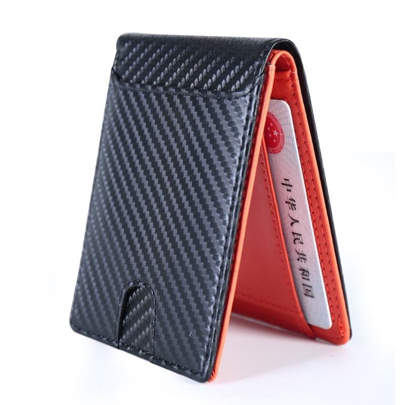 Carteira Anti-Roubo Rfid, Carteira Masculina Fina