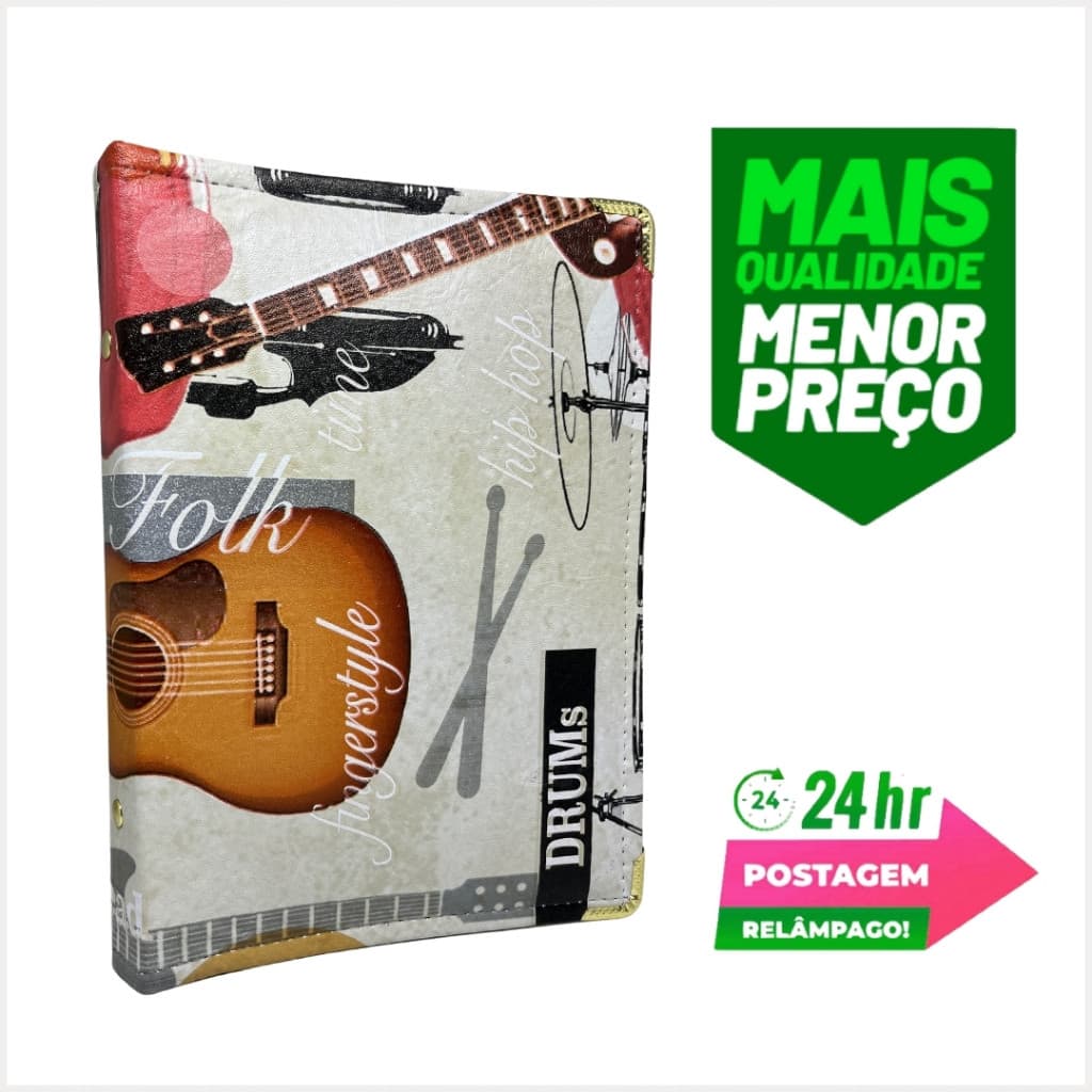 Pasta Para Hinos Hinário Coral Louvores Grupo Igreja Catálogo Promoção (N3 Musical Nova)