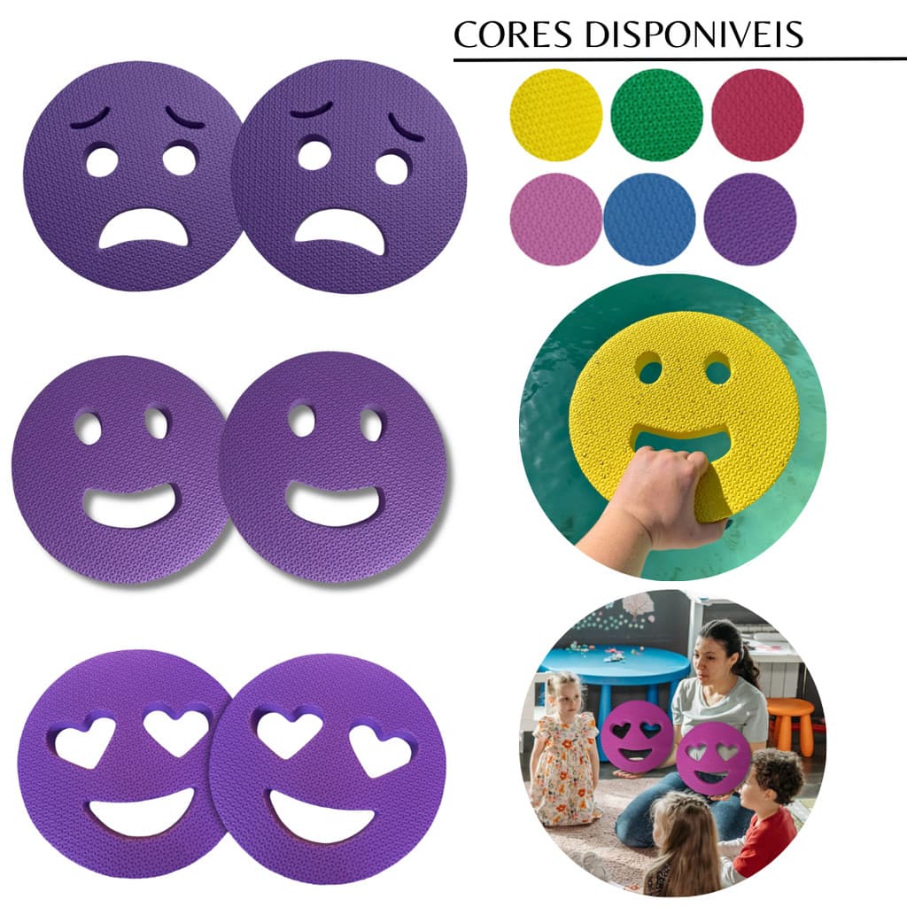 Disco Acqua Flutuador hidroginástica Atividades Pedagógicas Diversas Cores