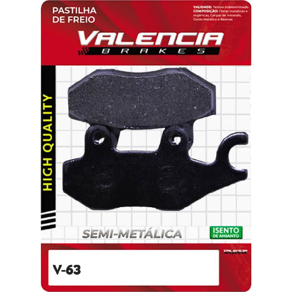 Pastilha Freio Dianteiro Stx 200/ Stx Motard 200/ V Blade 250 Valencia Brakes	