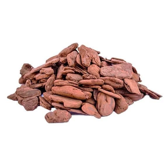 Casca de Árvore cascalho decorativo para arranjos semi polida jardinagem