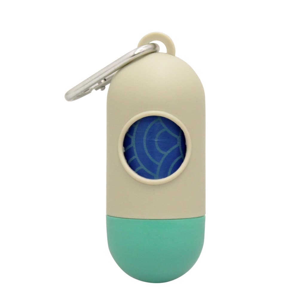 Dispenser Cata Caca com Refil Bio Estampa Waves GermanHart