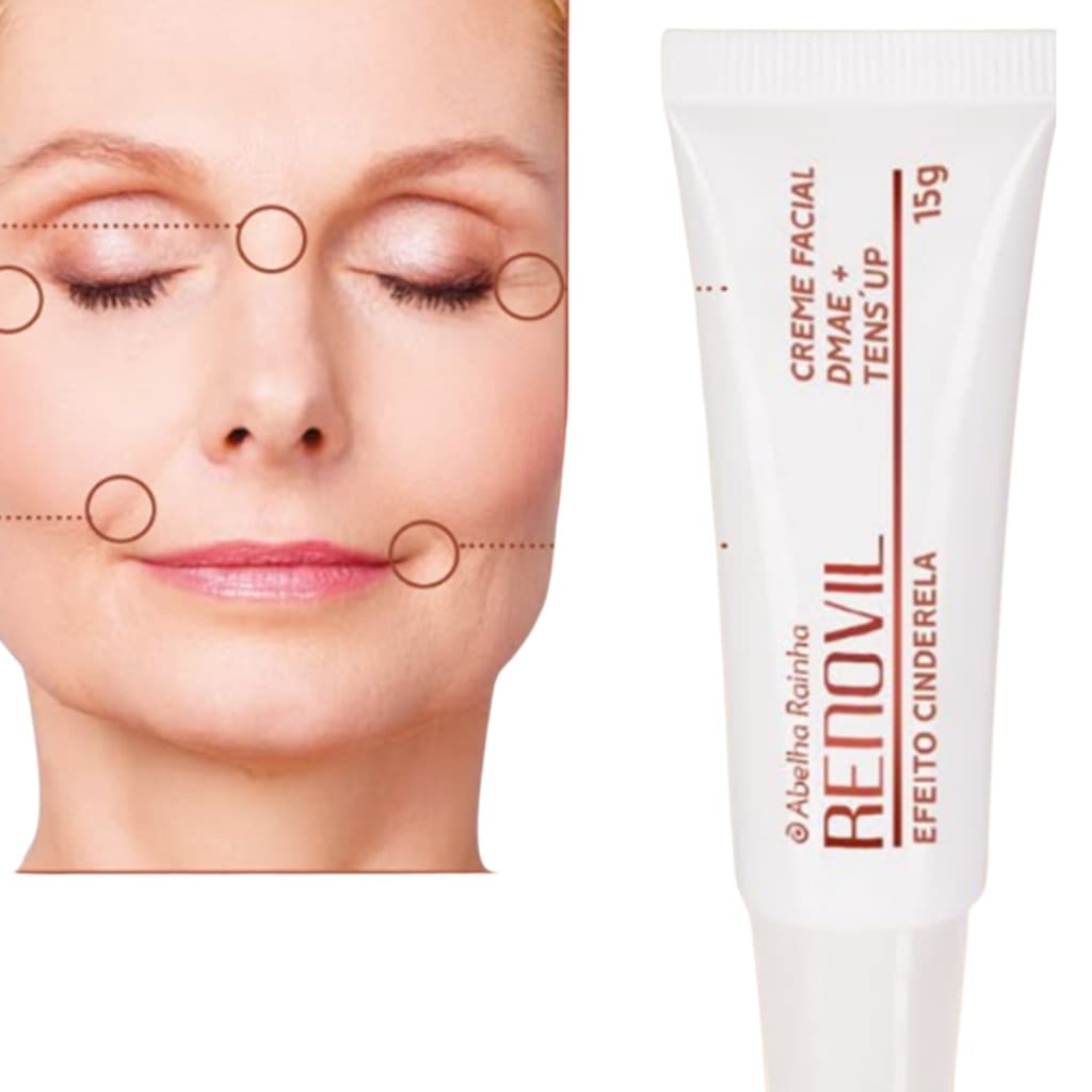 Renovil Efeito Cinderela Para Rugas e Linhas de Expressão