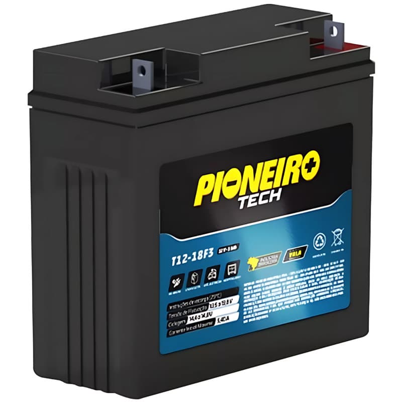 BATERIA PIONEIRO TECH ESTACIONARIA NT12-18F3