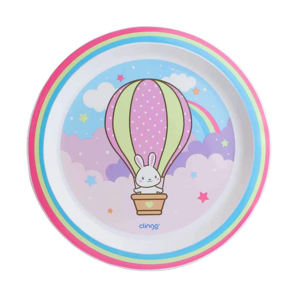 Prato Infantil Balão Micro-ondas Livre de BPA