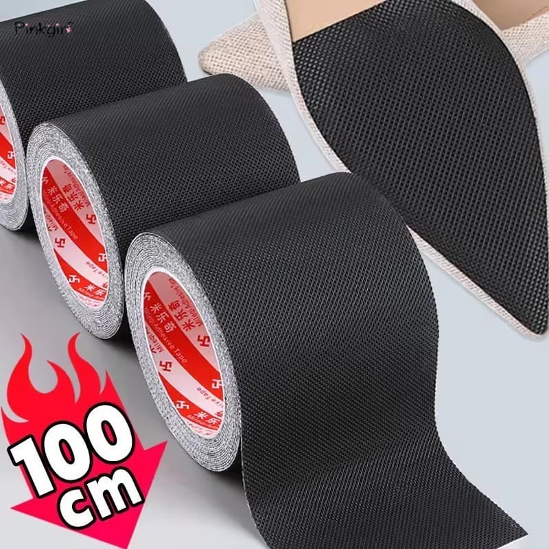 100CM Tênis Remendo Protetor Forte Auto Adesivo Cortável Antiderrapante Sapato Solas Adesivos Anti Desgaste Fita Adesiva