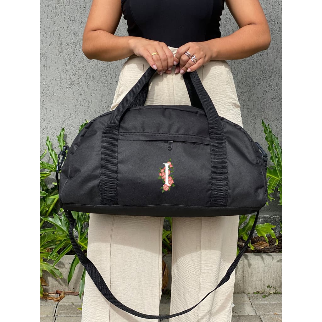 Mala Grande  - LETRA I - Stilo Club Academia Trabalho Escolar Faculdade Viagem Masculino Feminino