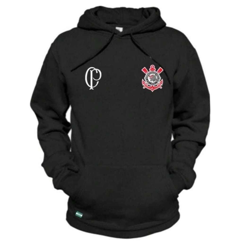 Moletom Feminino Masculino Capuz Timão Flanelado Lançamento