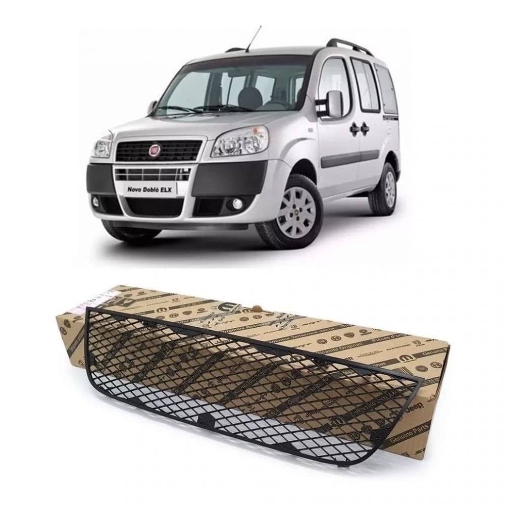 Grade Inferior para Choque Fiat Doblo 2010 a 2015 Novo Original