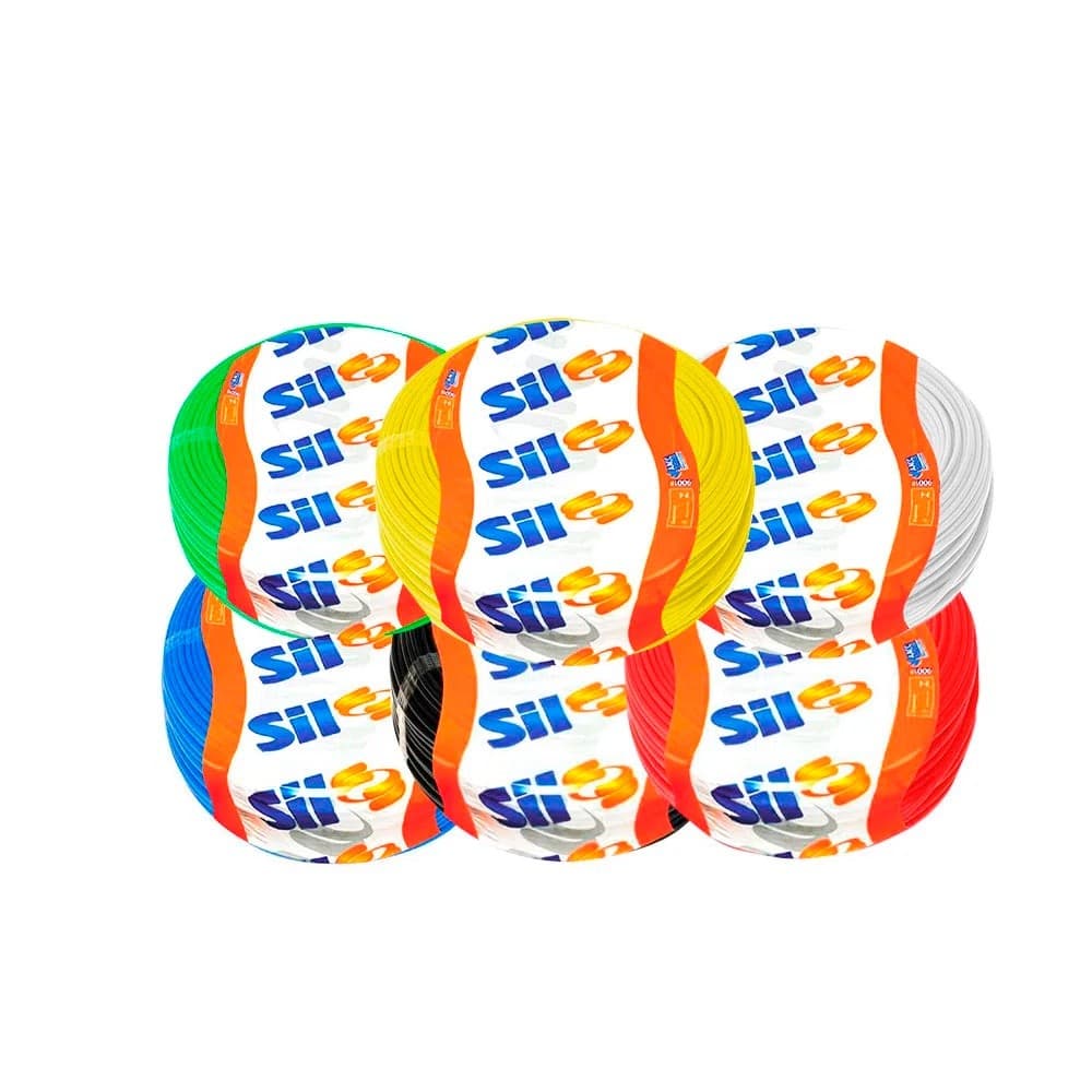 Fio Cabo Flexível 1,5mm 100 Metros Sil Cores