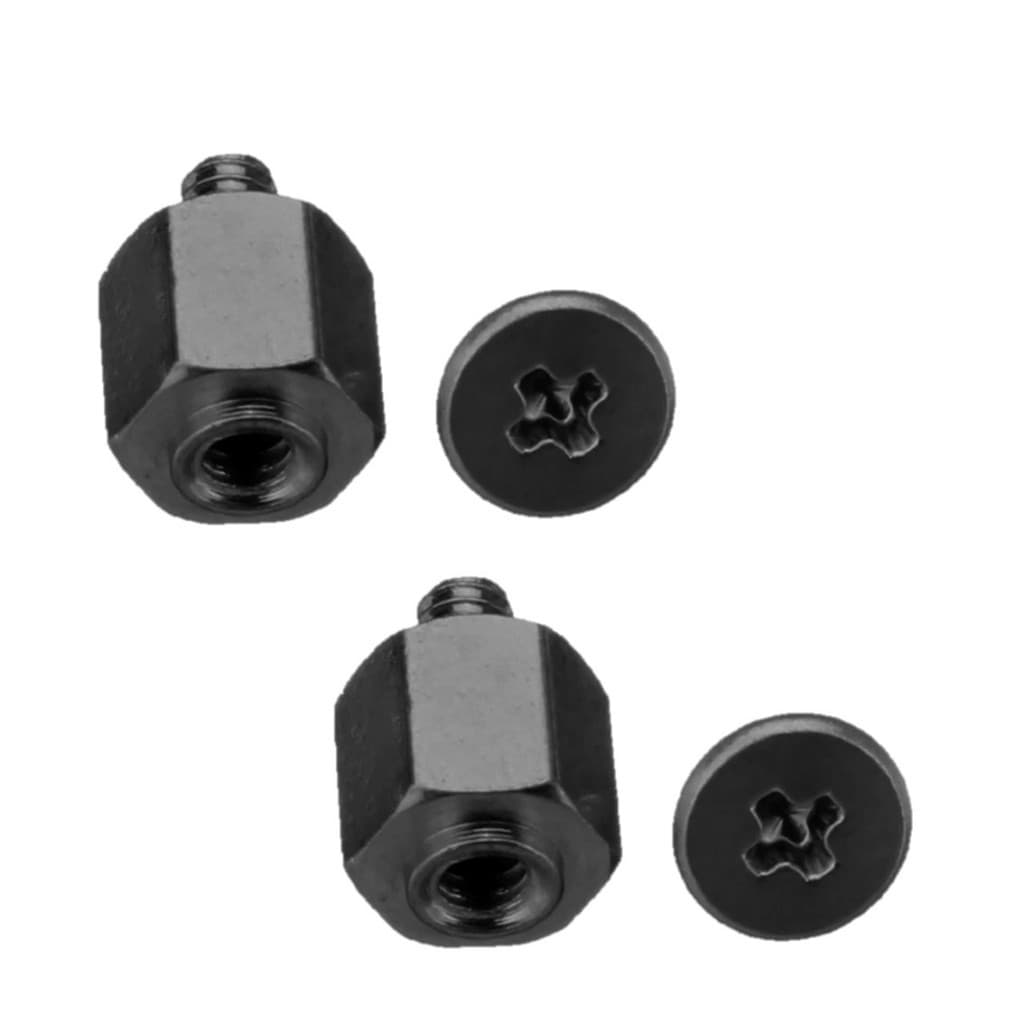 Kit 2 Parafusos + 2 Porcas Sextavada Para Ssd M.2 Compatível c/ Asus e Asrock - Placa mãe PC, Notebook, SSDs M2