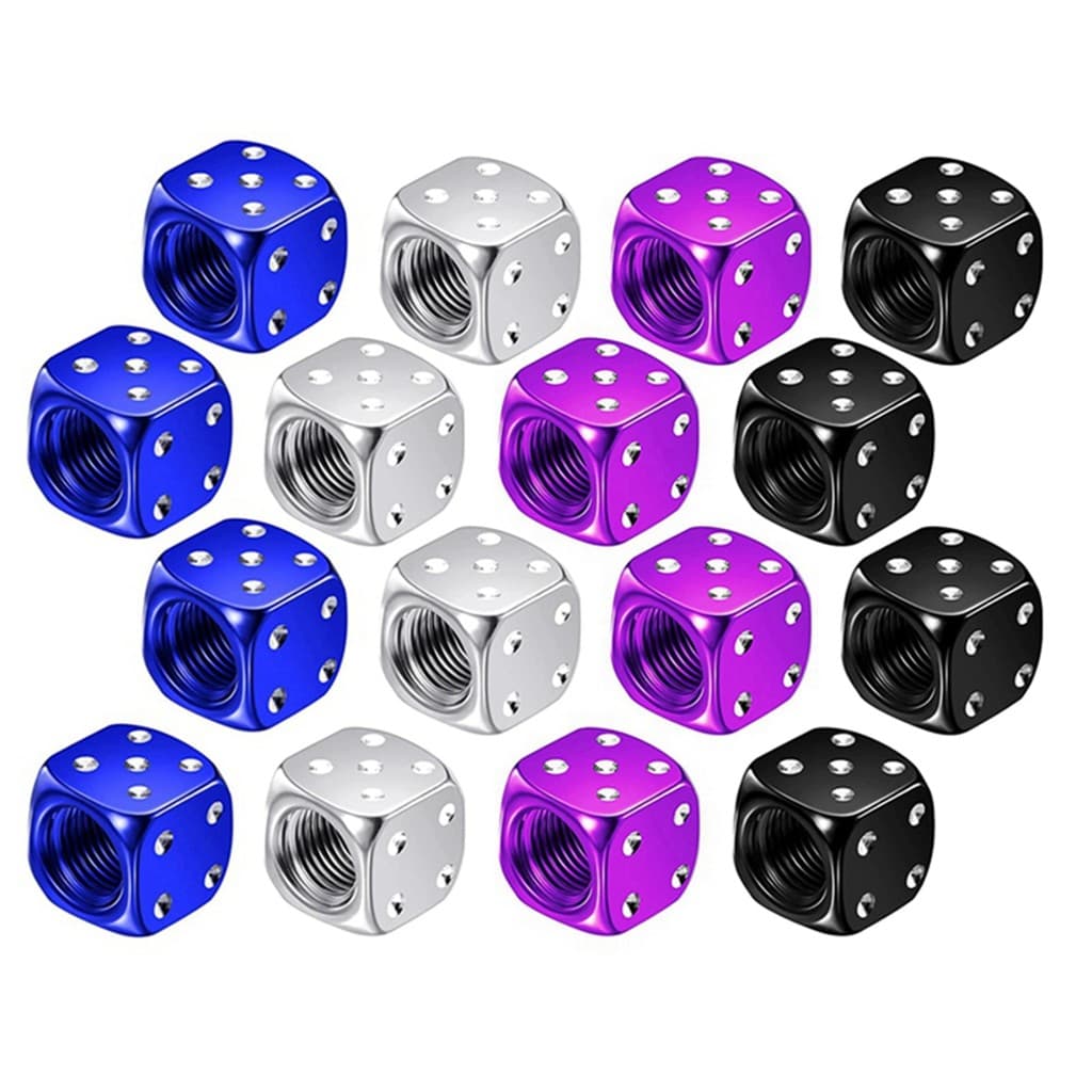 2/4 Peças Válvula De Dados De Alumínio Tampas Da Haste Estilo Do Pneu Motocicleta Carro De Poeira Bicicleta Multicolorid