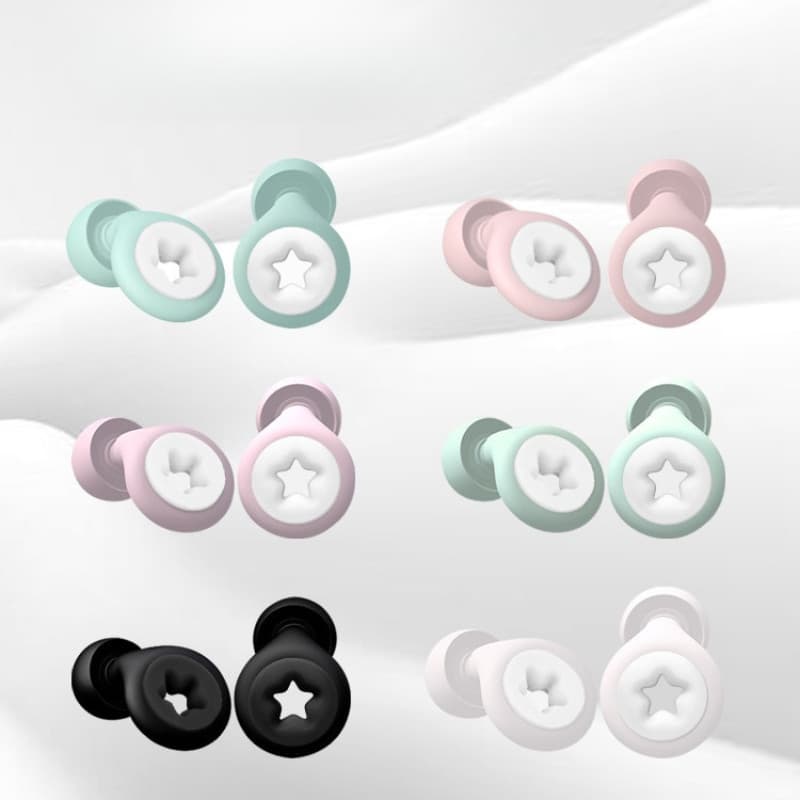Protetor Auricular de Silicone | Isolamento Acústico para Sono, Estudo e Viagens